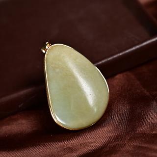 rf40和田玉珐琅卡丝原石挂件