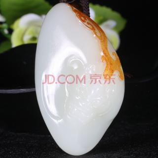 海派玉雕大师崔哲豪作品 和田玉貔貅挂件76.80克 随心索玉